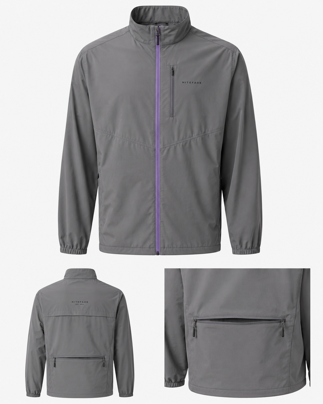 NiteFade Gray Summer Jacket